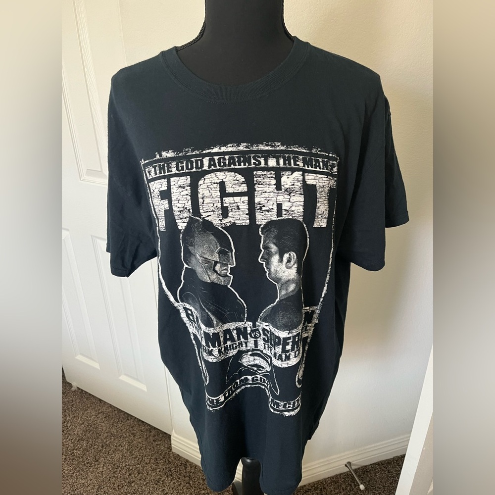 Superman vs. Batman Black Graphic T-Shirt